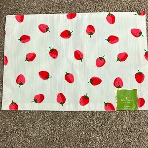 NWT Kate Spade New York Strawberries Set of 5 Placemats